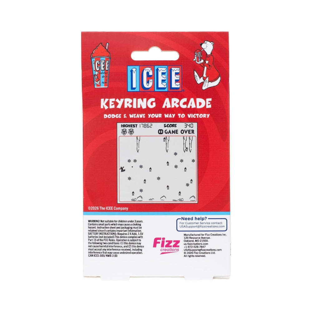 ICEE Keyring Arcade