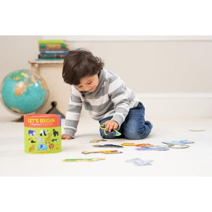 Let's Begin 2-Piece Puzzle - Jungle