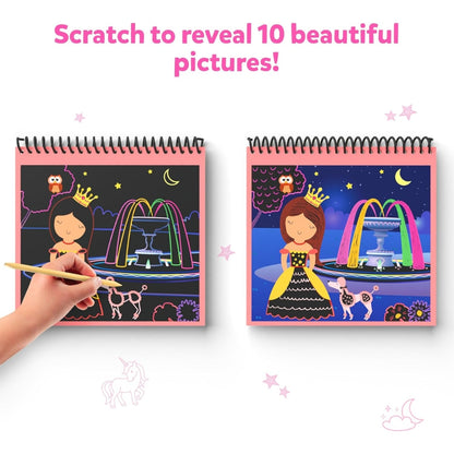 Magical Scratch Art - Amazing Animals Unicorns & Princesses