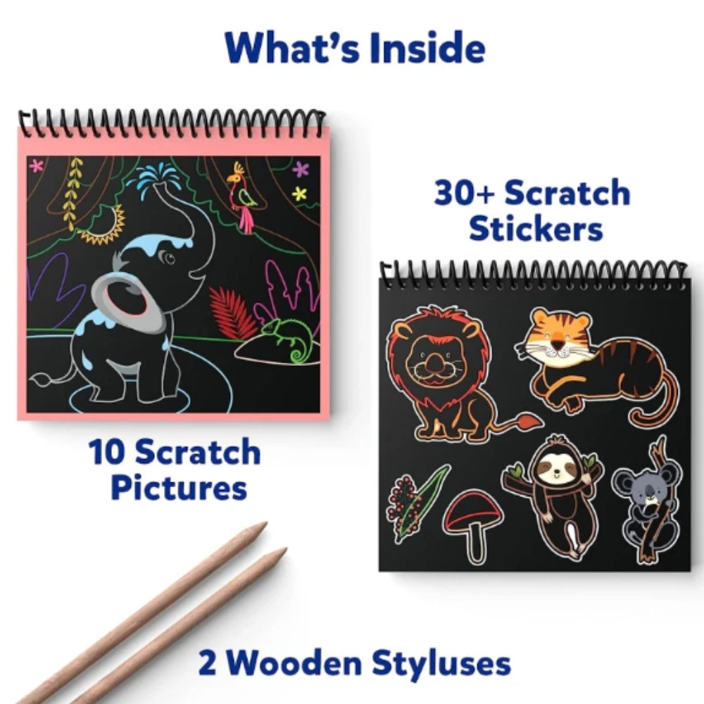 Magical Scratch Art - Amazing Animals