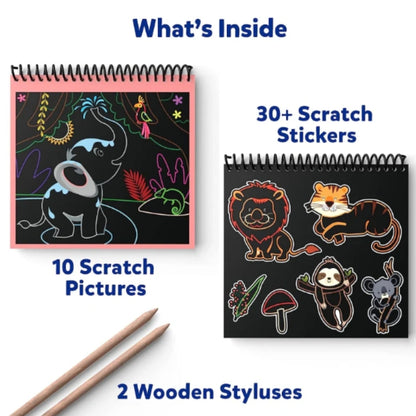 Magical Scratch Art - Amazing Animals