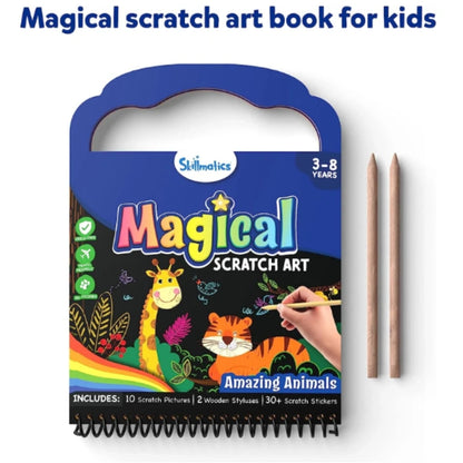 Magical Scratch Art - Amazing Animals