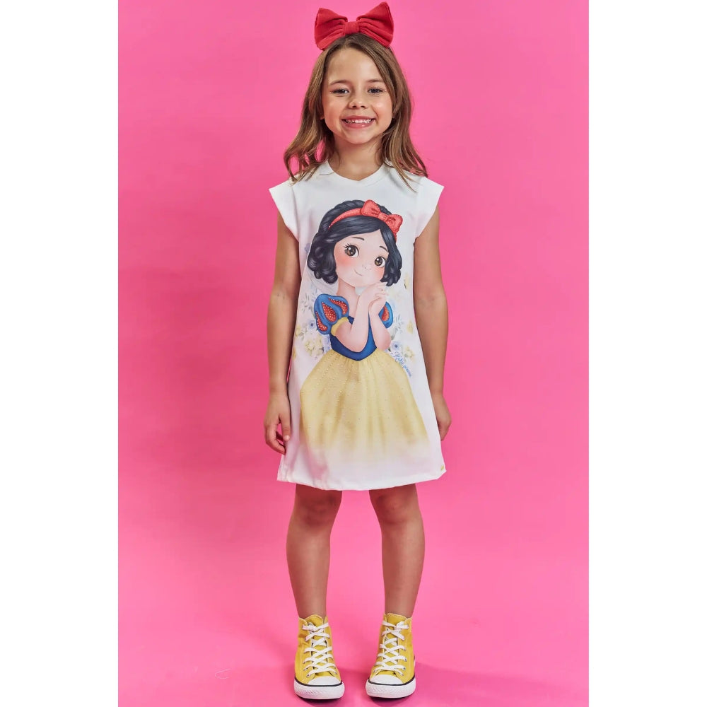 Vestido / Pijama Manga Corta - Blanca Nieves