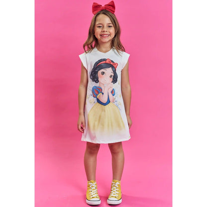 Vestido / Pijama Manga Corta - Blanca Nieves