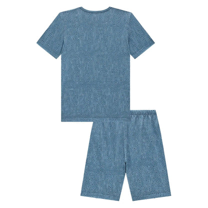 Pijama de 2 Piezas Manga Corta y Short Gamer
