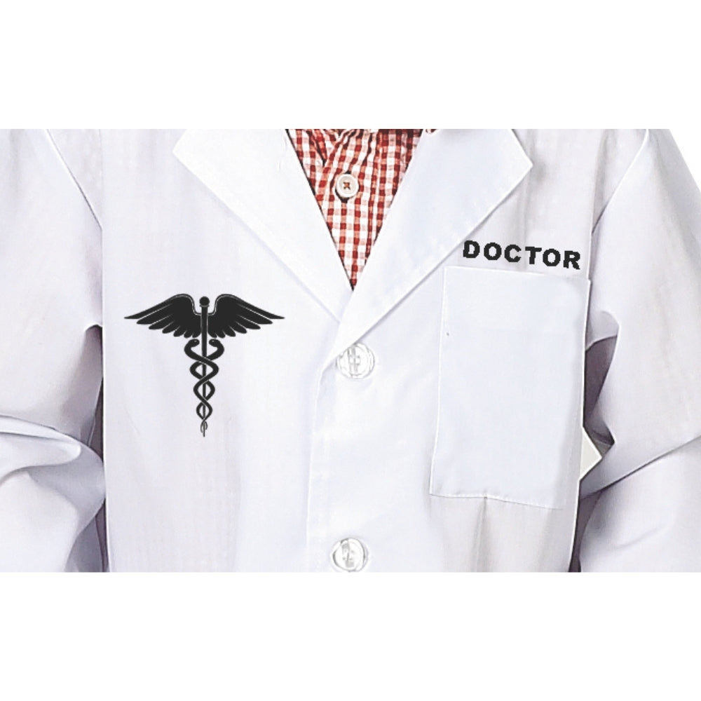 Bata de Doctor o Cientifico Largo 3/4