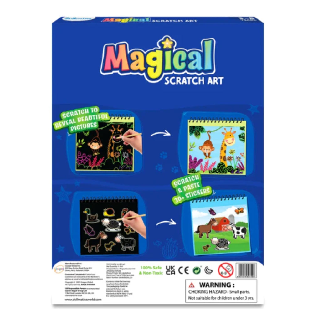 Magical Scratch Art - Amazing Animals