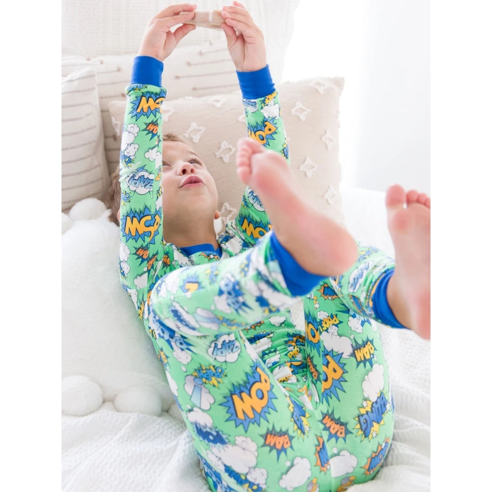 Pijama Boom Pow 2 Piezas Manga Larga