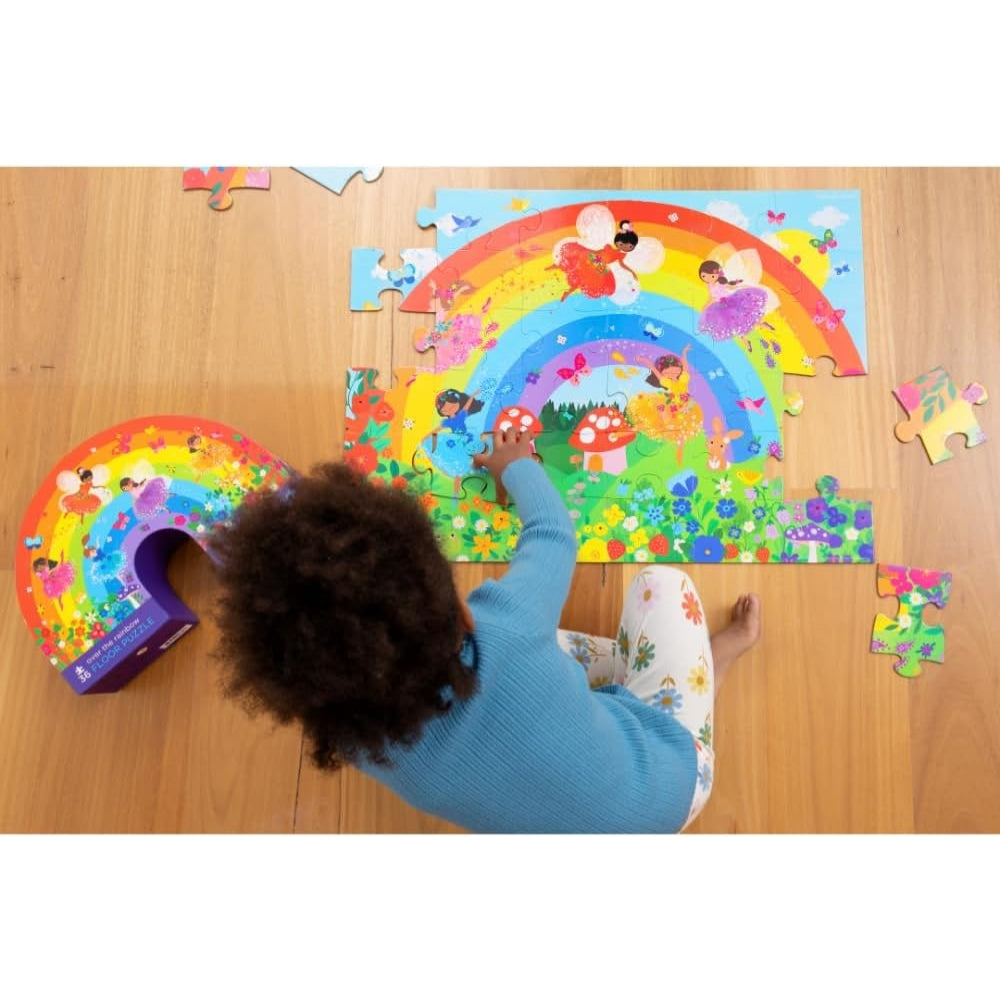36-pc Floor Puzzle - Over the Rainbow