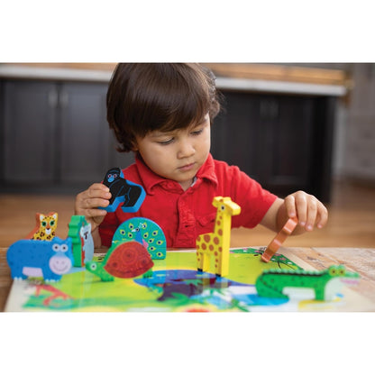 Let's Begin 2-Piece Puzzle - Jungle