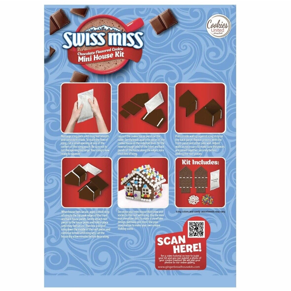 Set de Mini Casita de Jengibre Swiss Miss