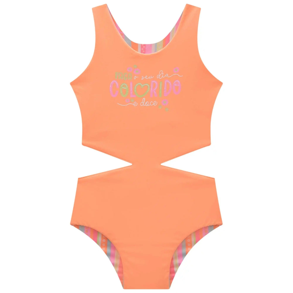 Vestido de Baño 1 Pieza Reversible UV 50+ - 2 Modelos Distintos