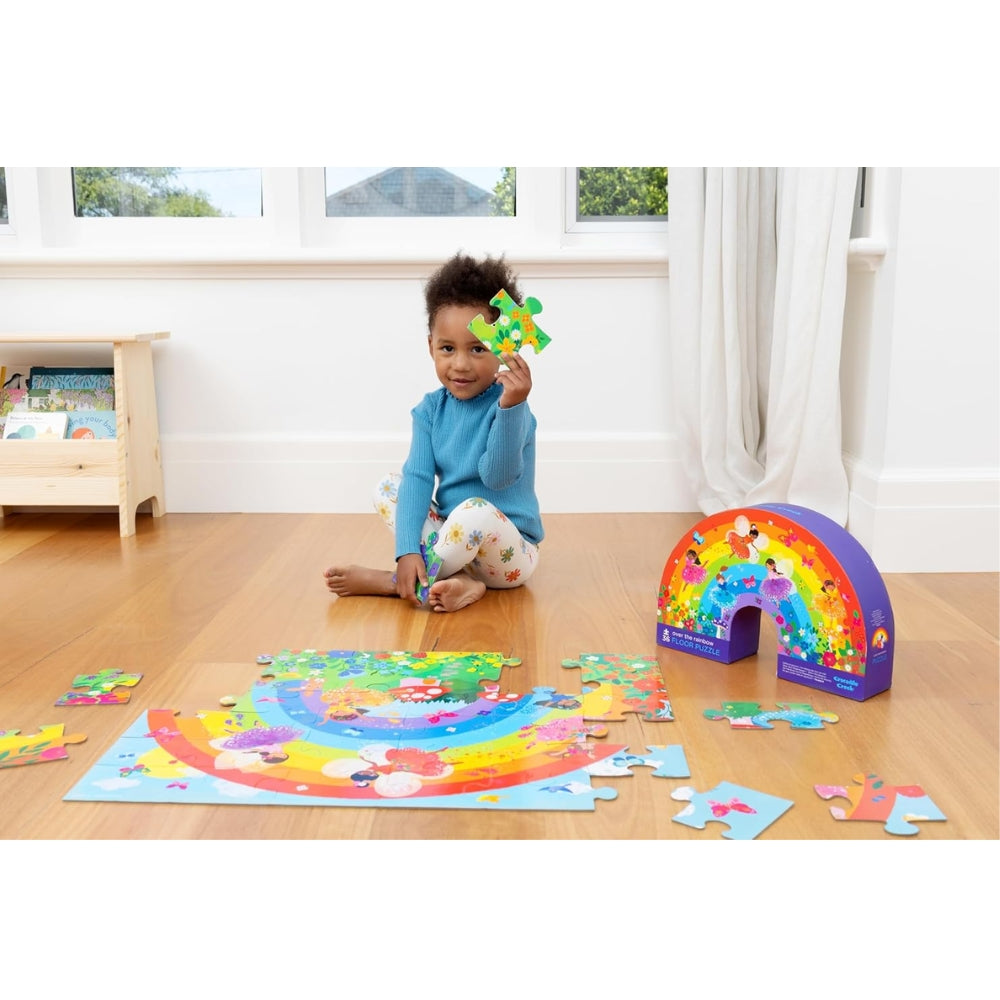 36-pc Floor Puzzle - Over the Rainbow
