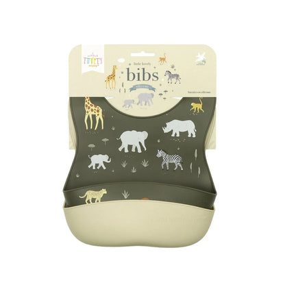 Silicone Bib Set of 2 - Set de 2 Baberos de Silicona