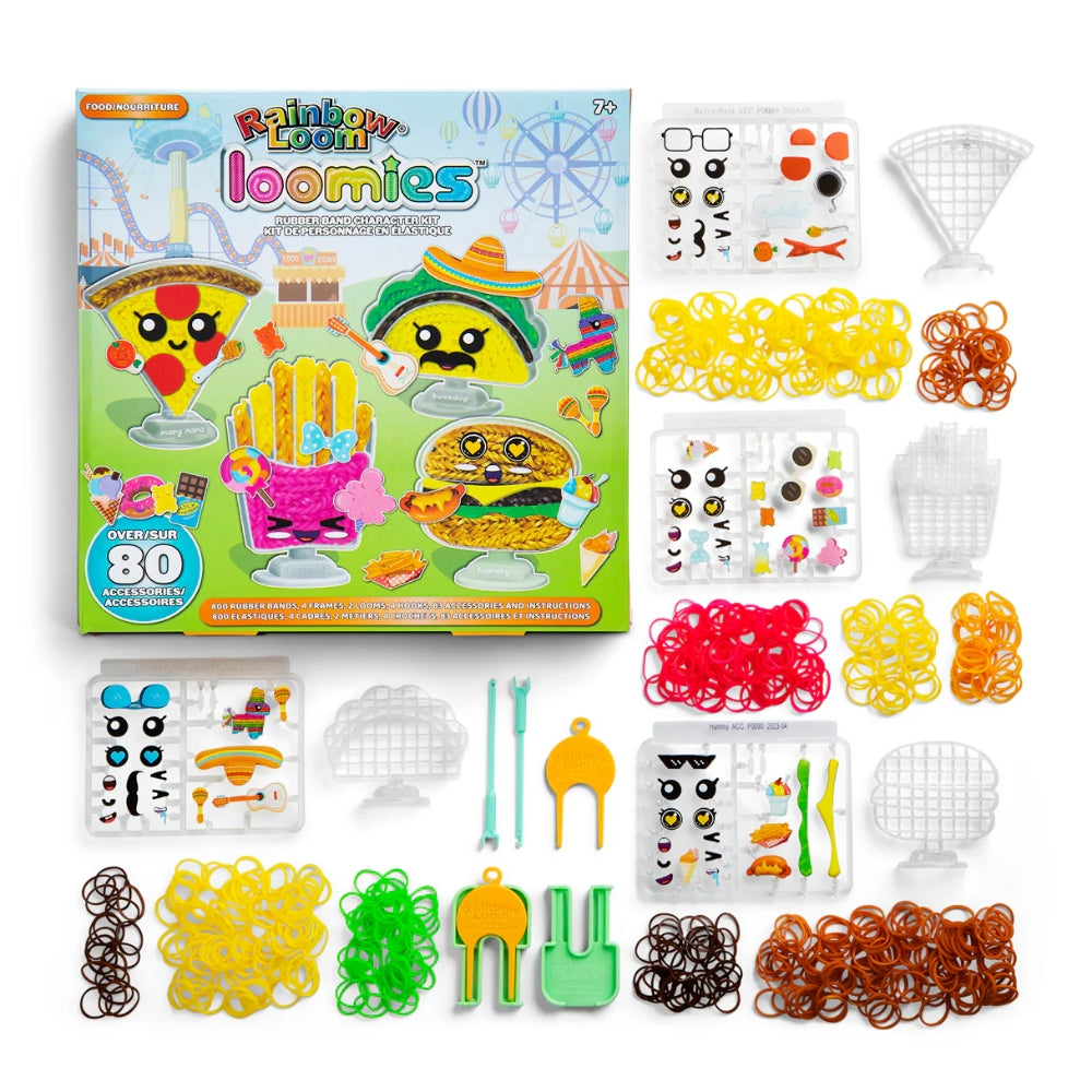 Rainbow Loom - Loomies™ FOOD, 4 pack