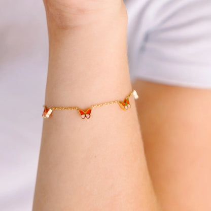 Pulcera Mariposa (Cubiertos 18K)