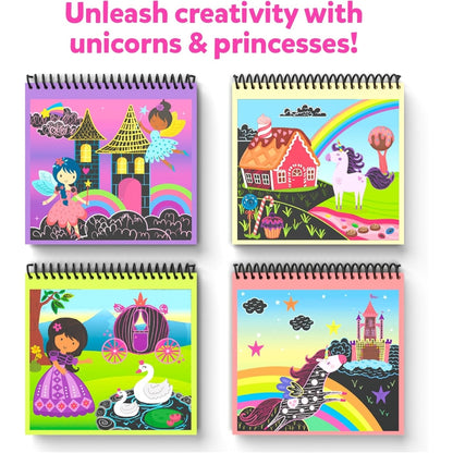 Magical Scratch Art - Amazing Animals Unicorns & Princesses