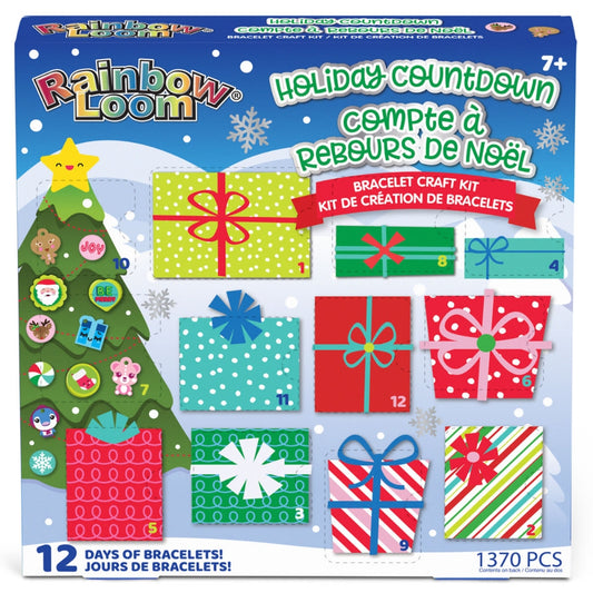 Rainbow Loom - Countdown Kit - Calendario Adviento 12 Días