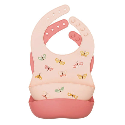 Silicone Bib Set of 2 - Set de 2 Baberos de Silicona