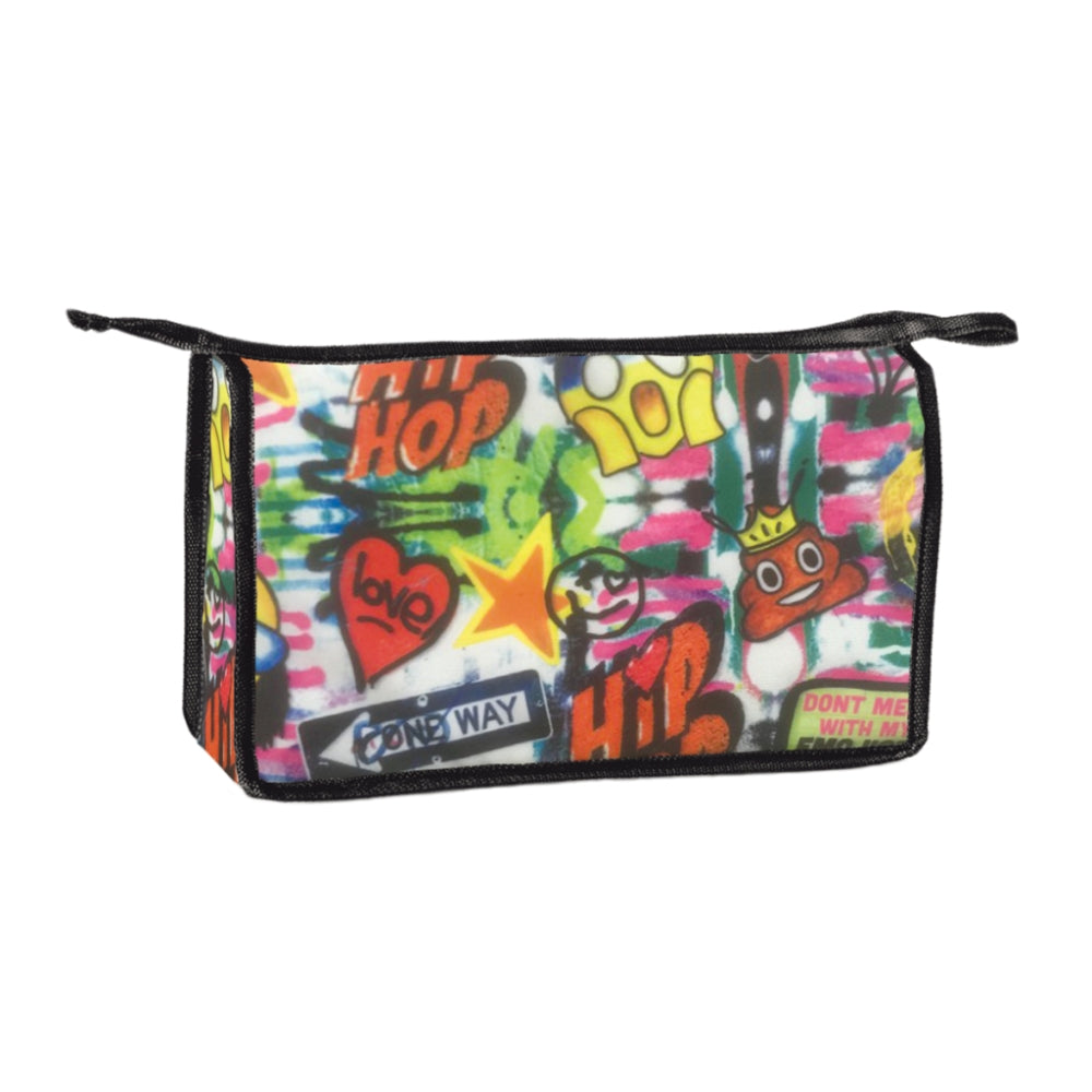 Cosmetiquera Emoji Grafitti