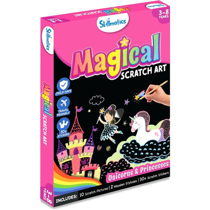 Magical Scratch Art - Amazing Animals Unicorns & Princesses