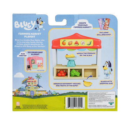 Bluey™ Mini Playset Ice Cream Shop o Farmers Market (1 de los 2 modelos)
