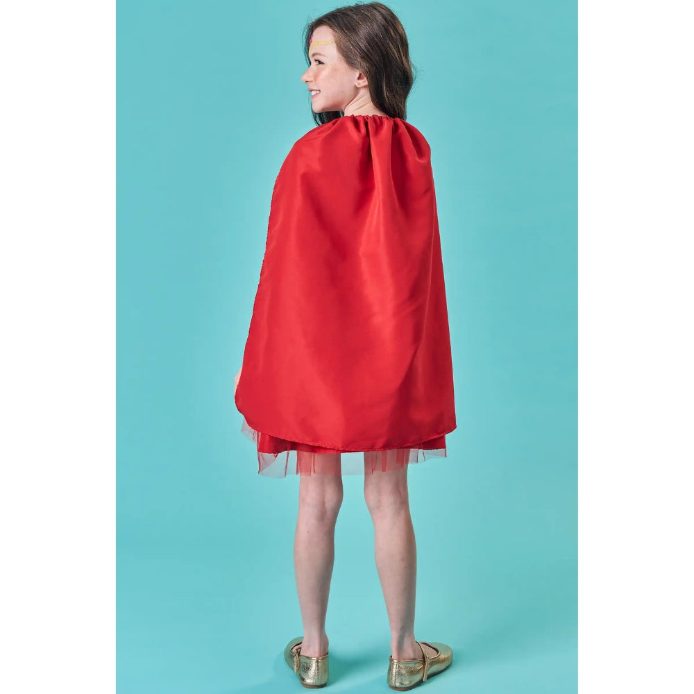 Disfraz de Mujer Maravilla con Capa