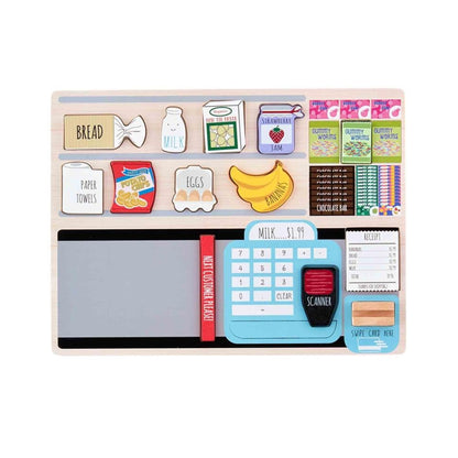 Crocery Shopping Time Puzzle - Rompecabeza de Madera de Supermercado