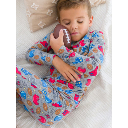 Pijama Futbol Americano 2 Piezas Manga Larga
