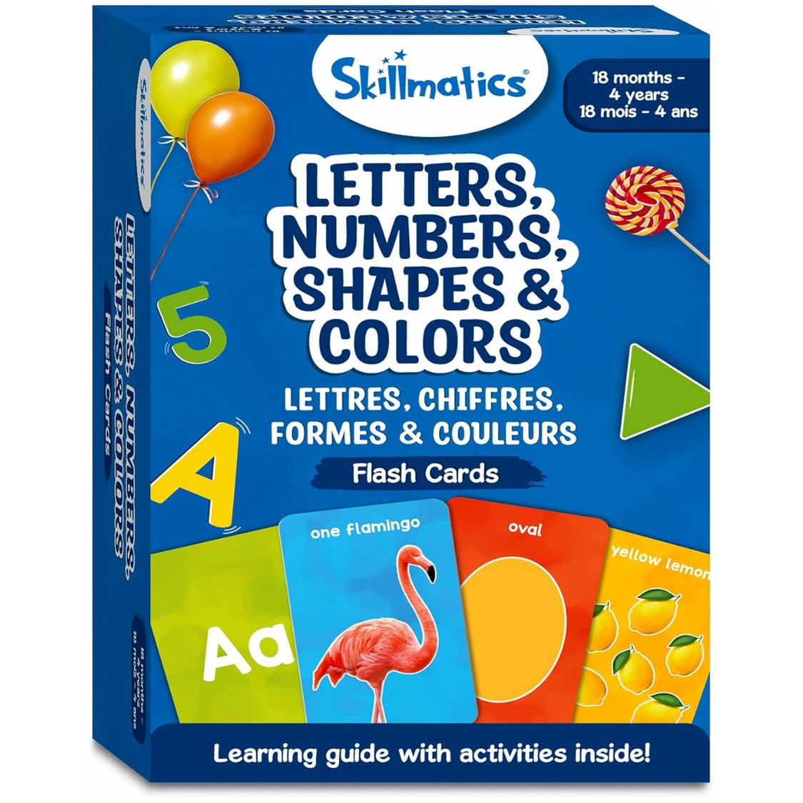 Flash Cards - Letras, Numeros, Formas y Colores