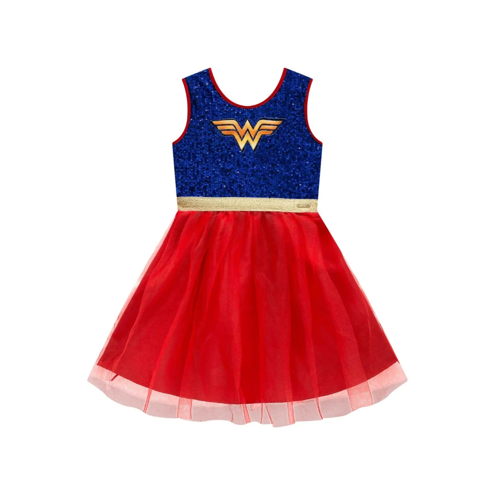 Disfraz de Mujer Maravilla con Capa