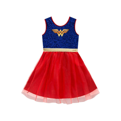 Disfraz de Mujer Maravilla con Capa