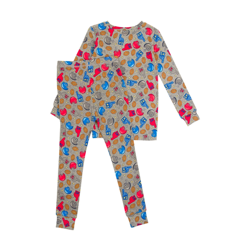 Pijama Futbol Americano 2 Piezas Manga Larga