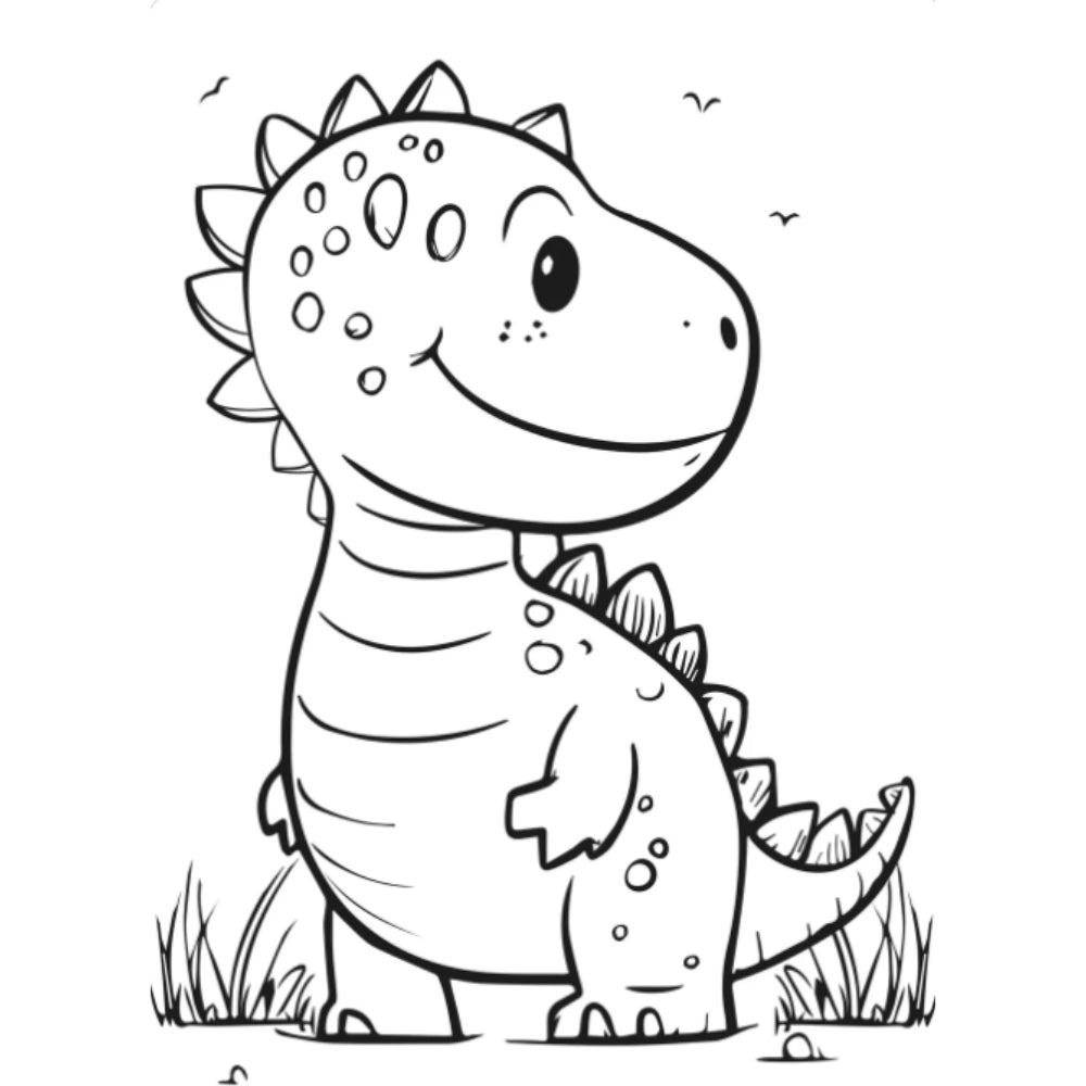 Dino-Mite XXL Coloring Book - Libro de Pintar XXL Dino