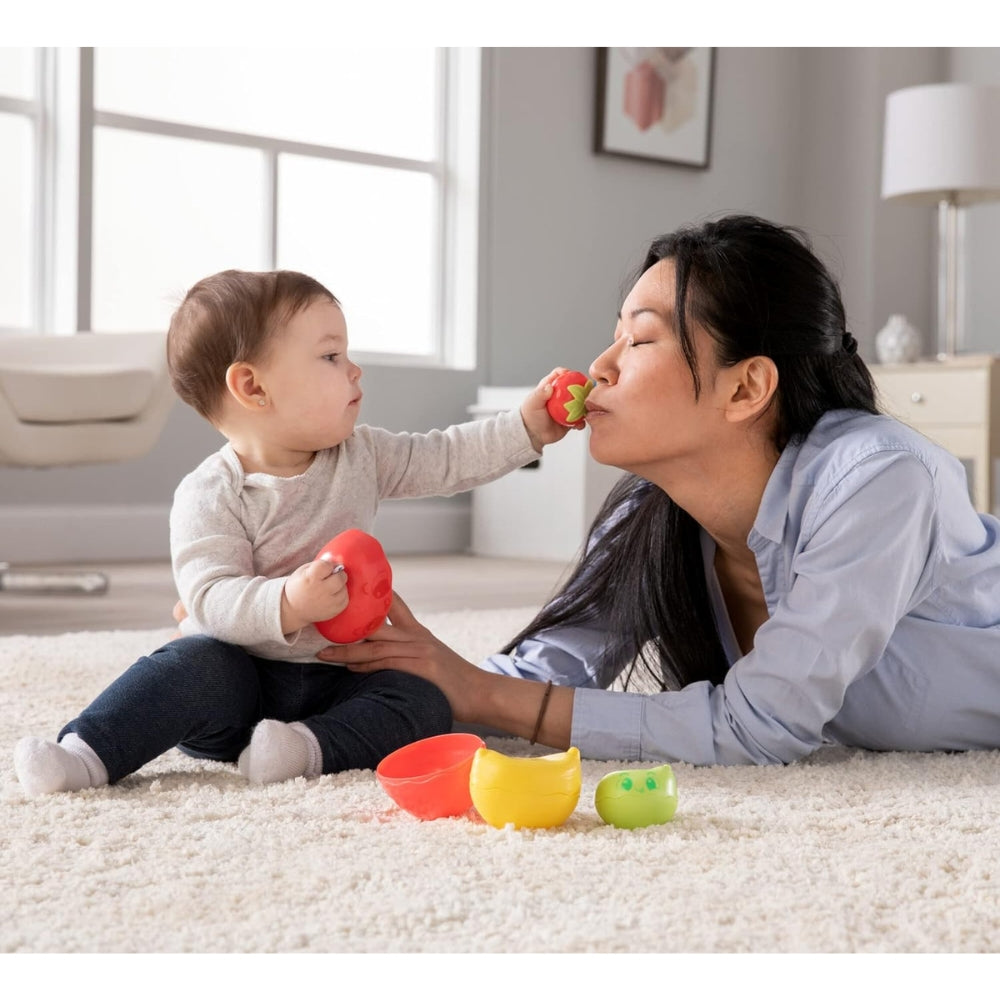 Stack & Nest Fruit Pals - Frutas para Apilar