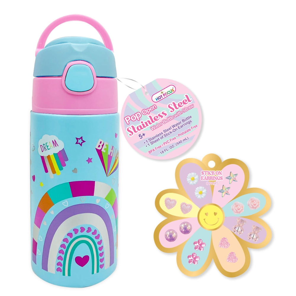 Botella de Agua Stainless Steel 18 Fl oz / 540 ml - Arcoiris