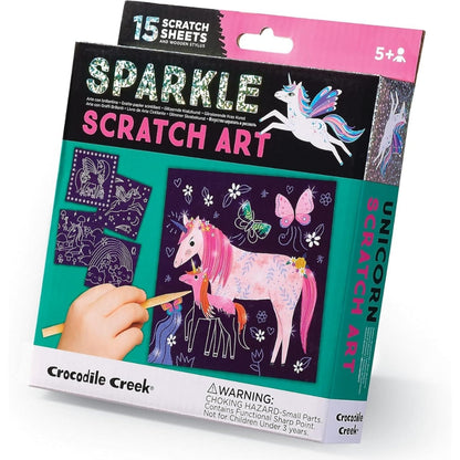 Sparkle Scratch Art/Unicorn