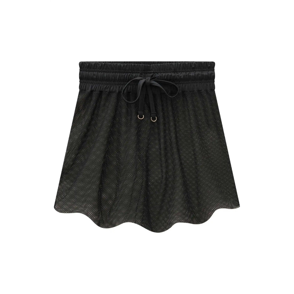 Falda Salida de Baño - Colores Negro y Blanco