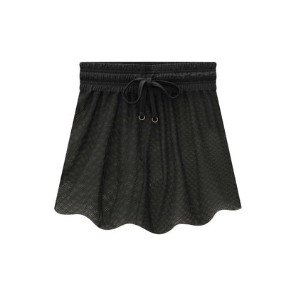 Falda Salida de Baño - Colores Negro y Blanco