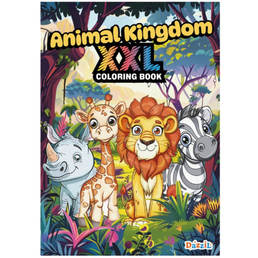 Animal Kingdom XXL Coloring Book - Libro de Pintar XXL Reino Animal