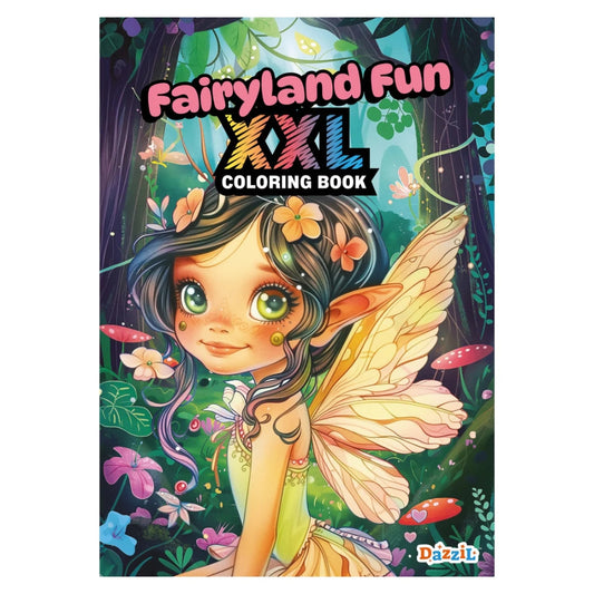 Fairyland Fun XXL Coloring Book - Libro de Pintar XXL Fantasi