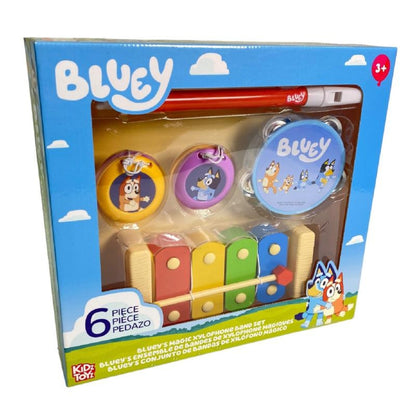 Bluey™ Magic Xylophone Band 6pc Set - Banda Musical 6 Piezas Bluey