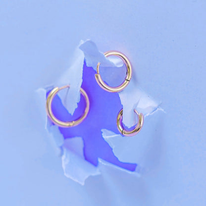 Argollas de Oro (Cubiertas 18K)