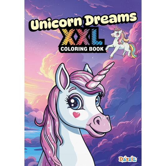 Unicorn Dreams XXL Coloring Book - Libro de Pintar XXL Sueños Unicornio