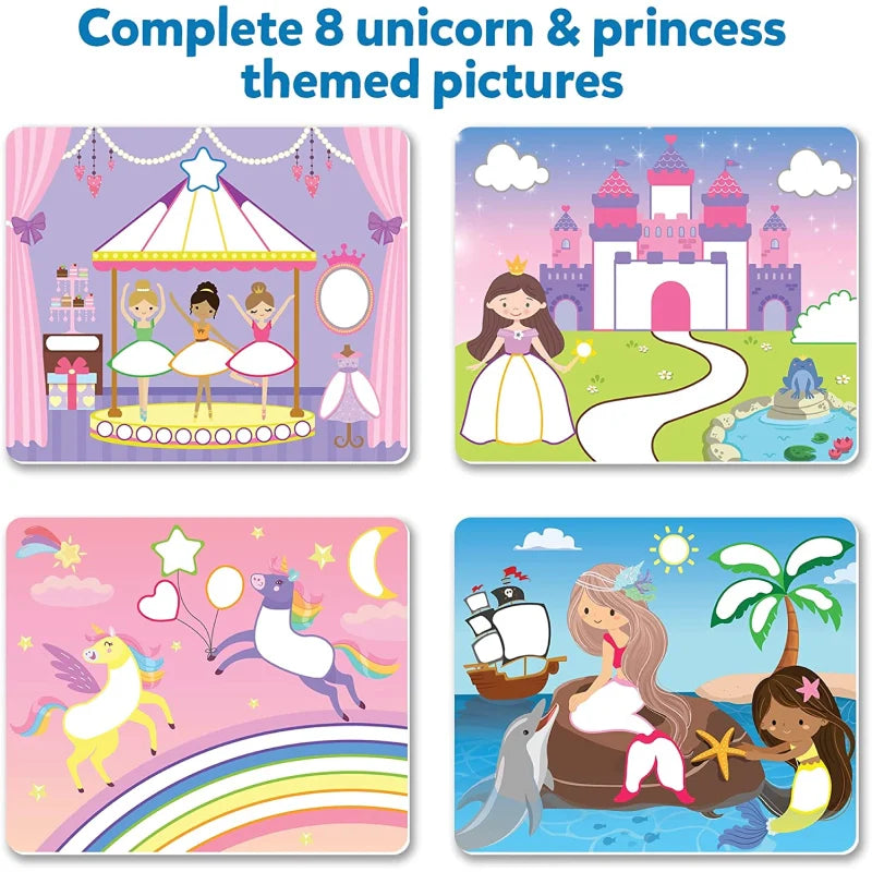 Dot It! - Unicornio y  Princesas