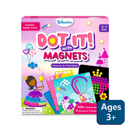 Dot it with Magnets Unicorn & Princess