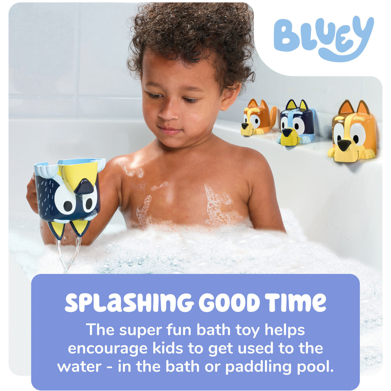 Bluey's Family Pourers - Juguetes de Baño Bluey