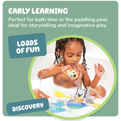 Bluey Pull & Go Canoe - Bluey en Bote