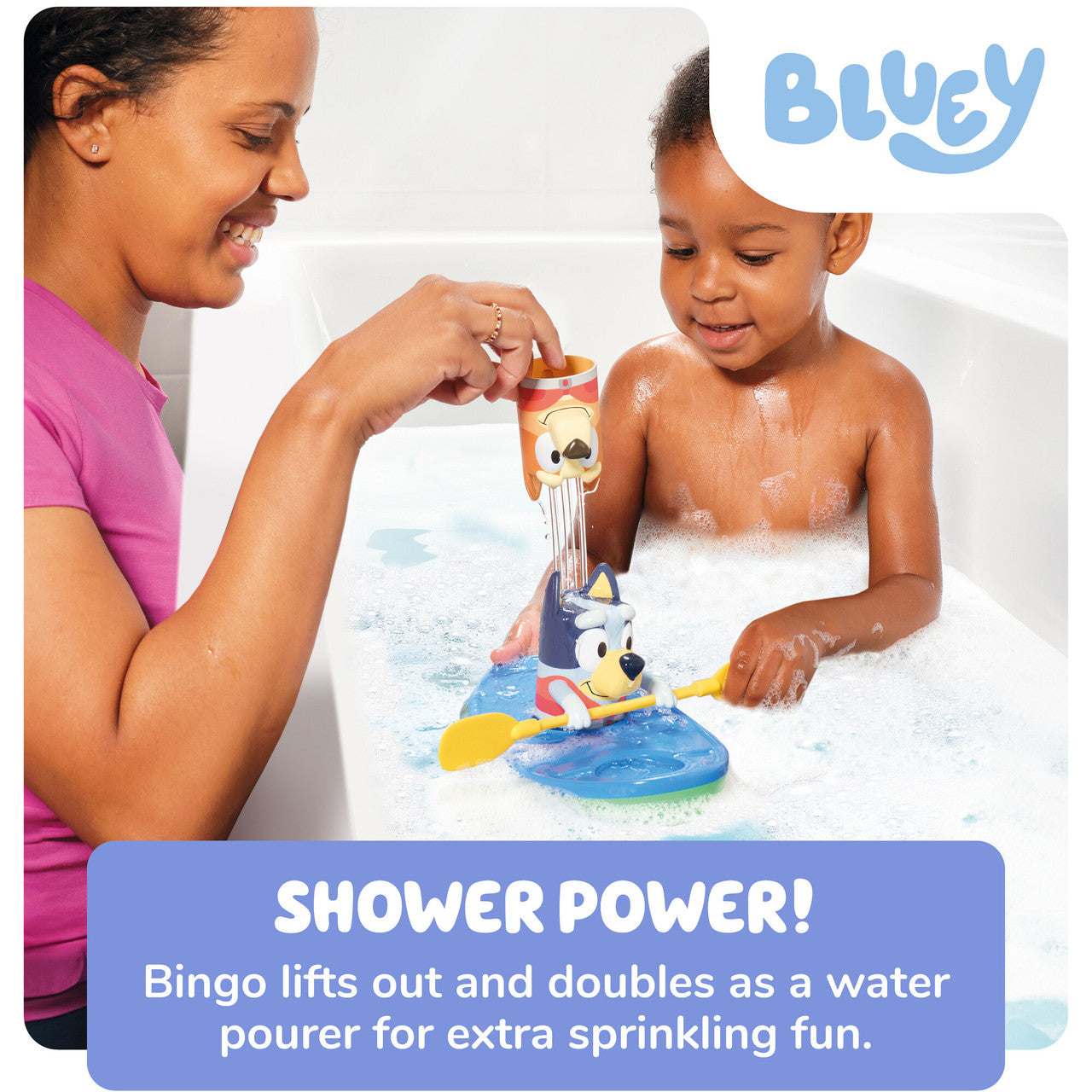 Bluey Pull & Go Canoe - Bluey en Bote