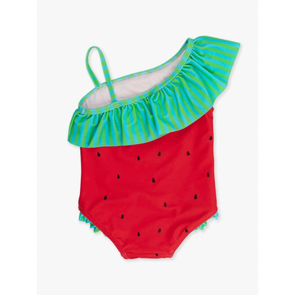 Vestido de Baño 1 Pieza Hombro Afuera Sandia